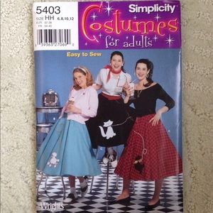 Sew Your Own 50s Poodle Circle Skirt Doo Wop